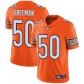 Chicago Bears #50 Jerrell Freeman Limited Orange Rush Vapor Untouchable NFL Jersey