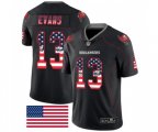 Tampa Bay Buccaneers #13 Mike Evans Limited Black Rush USA Flag Football Jersey