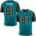 Jacksonville Jaguars #81 Mychal Rivera Teal Green Team Color Vapor Untouchable Elite Player NFL Jersey
