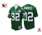 Philadelphia Eagles #92 Reggie White Midnight Green Team Color Authentic Throwback Football Jersey