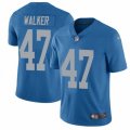 Detroit Lions #47 Tracy Walker Blue Alternate Vapor Untouchable Limited Player NFL Jersey