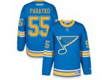 Reebok St. Louis Blues #55 Colton Parayko Authentic Blue 2017 Winter Classic NHL Jersey