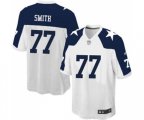 Dallas Cowboys #77 Tyron Smith Game White Throwback Alternate Football Jersey
