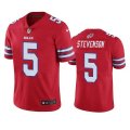 Buffalo Bills #5 Marquez Stevenson Red Vapor Untouchable Limited Stitched Jersey