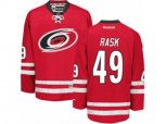 Carolina Hurricanes #49 Victor Rask Authentic Red Home NHL Jersey