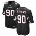 Arizona Cardinals #90 Rashard Lawrence Nike Alternate Black Vapor Limited Jersey