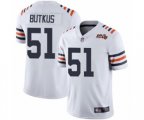 Chicago Bears #51 Dick Butkus White 100th Season Limited Football Jersey