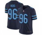 Chicago Bears #96 Akiem Hicks Limited Navy Blue City Edition Football Jersey