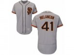 San Francisco Giants #41 Mark Melancon Gray Flexbase Authentic Collection MLB Jersey