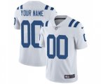 Indianapolis Colts Customized White Vapor Untouchable Limited Player Football Jersey