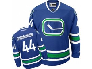 Vancouver Canucks #44 Erik Gudbranson Authentic Royal Blue Third NHL Jersey