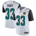 Jacksonville Jaguars #33 Chris Ivory White Vapor Untouchable Elite Player NFL Jersey