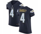 Los Angeles Chargers #4 Michael Badgley Navy Blue Team Color Vapor Untouchable Elite Player Football Jersey