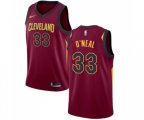 Cleveland Cavaliers #33 Shaquille O'Neal Swingman Maroon Road NBA Jersey - Icon Edition