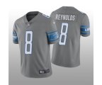 Detroit Lions #8 Josh Reynolds Grey Vapor Untouchable Limited Stitched Jersey