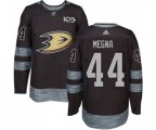 Anaheim Ducks #44 Jaycob Megna Authentic Black 1917-2017 100th Anniversary Hockey Jersey