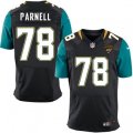 Jacksonville Jaguars #78 Jermey Parnell Black Alternate Vapor Untouchable Elite Player NFL Jersey