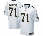 New Orleans Saints #71 Ryan Ramczyk Game White Football Jersey