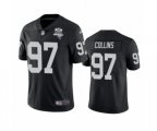 Las Vegas Raiders #97 Maliek Collins Black 2020 Inaugural Season Vapor Limited Jersey