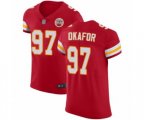 Kansas City Chiefs #97 Alex Okafor Red Team Color Vapor Untouchable Elite Player Football Jersey