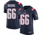 New England Patriots #66 Russell Bodine Limited Navy Blue Rush Vapor Untouchable Football Jersey
