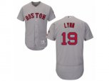 Boston Red Sox #19 Fred Lynn Grey Flexbase Authentic Collection MLB Jersey