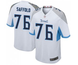 Tennessee Titans #76 Rodger Saffold Game White Football Jersey
