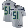 Seattle Seahawks #51 Barkevious Mingo Grey Alternate Vapor Untouchable Limited Player NFL Jersey