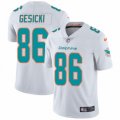 Miami Dolphins #86 Mike Gesicki White Vapor Untouchable Limited Player NFL Jersey