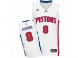 Detroit Pistons #8 Henry Ellenson Swingman White Home NBA Jersey