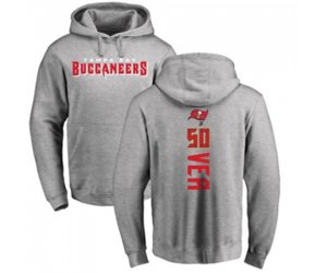 Tampa Bay Buccaneers #50 Vita Vea Ash Backer Pullover Hoodie