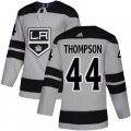 Los Angeles Kings #44 Nate Thompson Premier Gray Alternate NHL Jersey