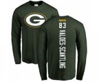 Green Bay Packers #83 Marquez Valdes-Scantling Green Backer Long Sleeve T-Shirt