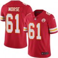 Kansas City Chiefs #61 Mitch Morse Red Team Color Vapor Untouchable Limited Player NFL Jersey