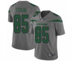 New York Jets #85 Neal Sterling Limited Gray Inverted Legend Football Jersey