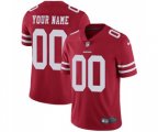 San Francisco 49ers Customized Red Team Color Vapor Untouchable Limited Player Football Jersey