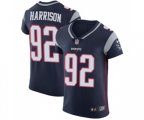 New England Patriots #92 James Harrison Navy Blue Team Color Vapor Untouchable Elite Player Football Jersey