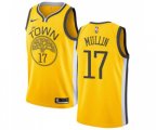 Golden State Warriors #17 Chris Mullin Yellow Swingman Jersey - Earned Edition