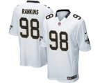 New Orleans Saints #98 Sheldon Rankins Game White Football Jersey