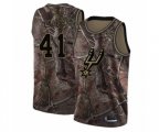 San Antonio Spurs #41 Trey Lyles Swingman Camo Realtree Collection Basketball Jersey