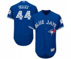 Toronto Blue Jays #44 Rowdy Tellez Royal Blue Alternate Flex Base Authentic Collection Baseball Jersey
