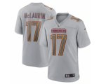 Washington Commanders #17 Terry McLaurin Gray Atmosphere Fashion Stitched Game Jersey (1)
