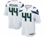 Seattle Seahawks #44 Nate Orchard Game White Football Jersey