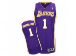 Los Angeles Lakers #1 Kentavious Caldwell-Pope Authentic Purple Road NBA Jersey