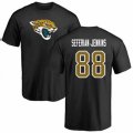 Jacksonville Jaguars #88 Austin Seferian-Jenkins Black Name & Number Logo T-Shirt