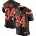 Cleveland Browns #34 Carlos Hyde Brown Team Color Vapor Untouchable Limited Player NFL Jersey