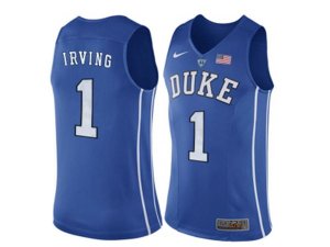 Men\'s Kyrie Irving #1 Duke Blue Devils Hyper Elite Authentic Performance Basketball Jersey - Royal Blue