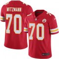 Kansas City Chiefs #70 Bryan Witzmann Red Team Color Vapor Untouchable Limited Player NFL Jersey