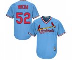 St. Louis Cardinals #52 Michael Wacha Replica Light Blue Cooperstown Baseball Jersey