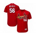 St. Louis Cardinals #56 Ryan Helsley Red Alternate Flex Base Authentic Collection Baseball Player Jersey